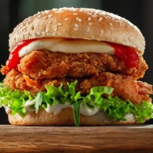 HAMBURGUESA DE POLLO KRISPY
